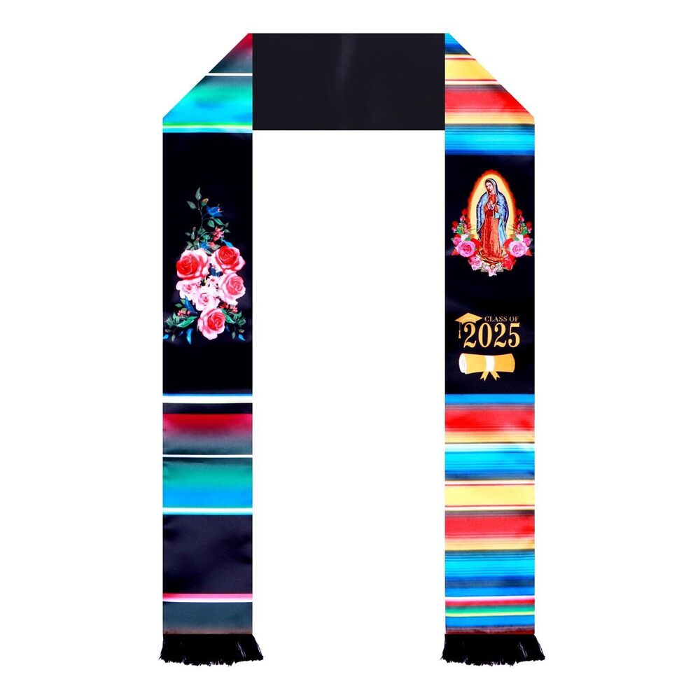 9645 Mexican Graduation Stole Class Of 2025 Graduation Sash